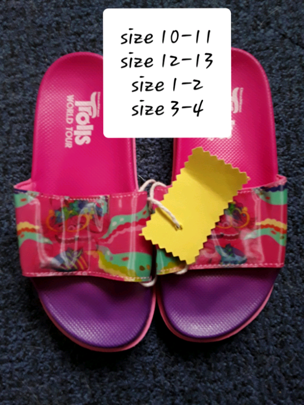 girls sliders size 1